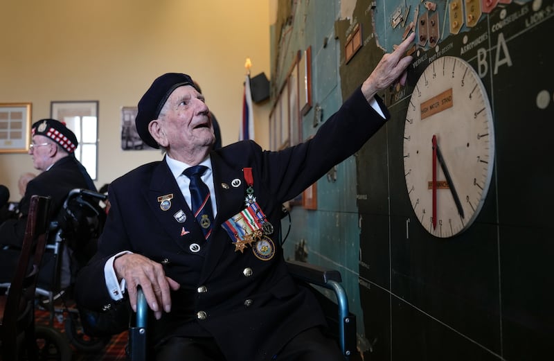 Normandy veteran George Chandler was a torpedo boat gunner (Andrew Matthews)