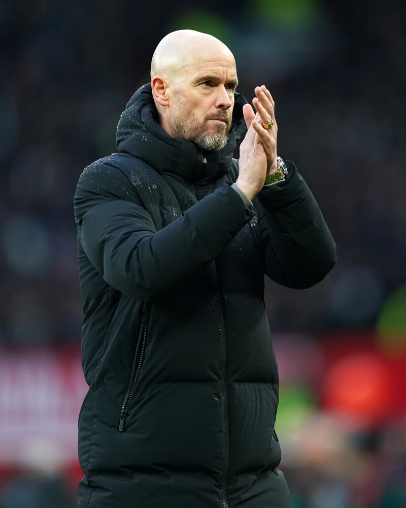 Erik ten Hag is confident he has the backing of the Manchester United hierarchy