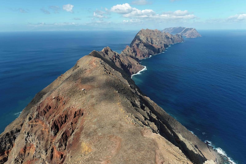 The Desertas Islands in Madeira are a rocky habitat in the North Atlantic (Chester Zoo)