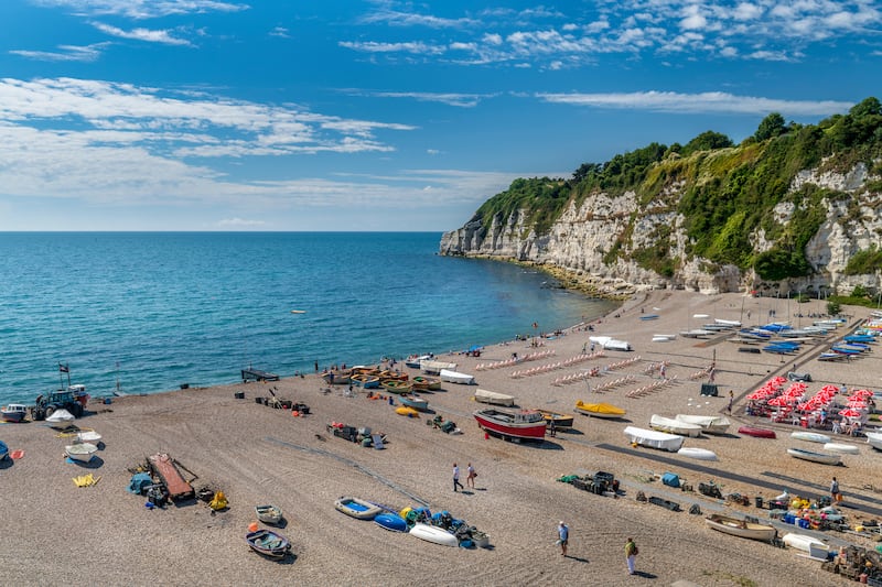 Beer, in east Devon is a popular beach resort