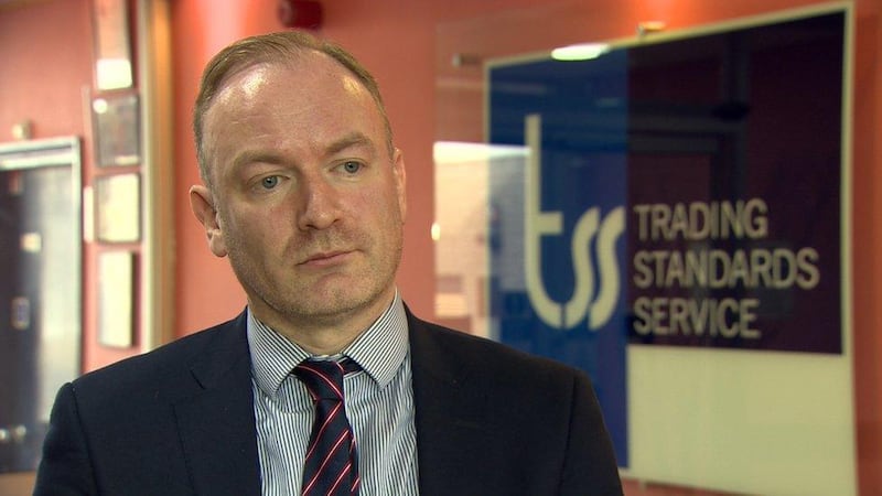 Damien Doherty, of the TSS (BBC)