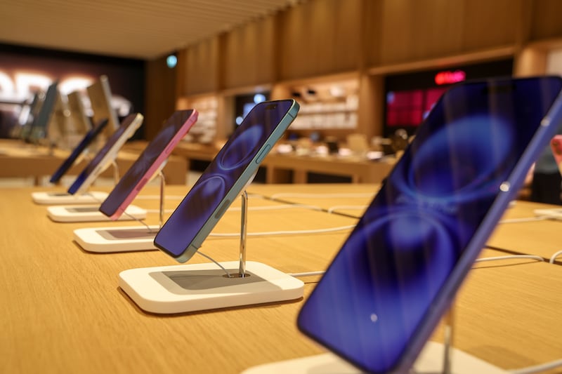 Belfast's new Apple Store in Cornmarket. PICTURE: MAL MCANN