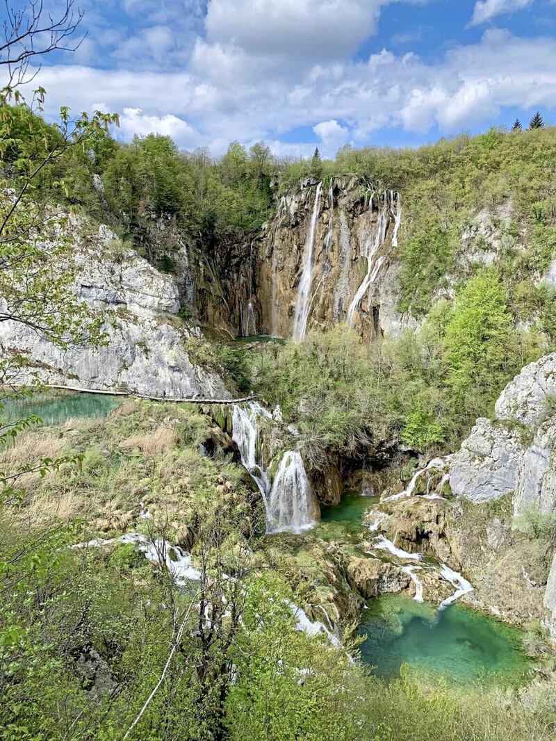 Plitvice Lakes National Park is a Unesco World Heritage Site 