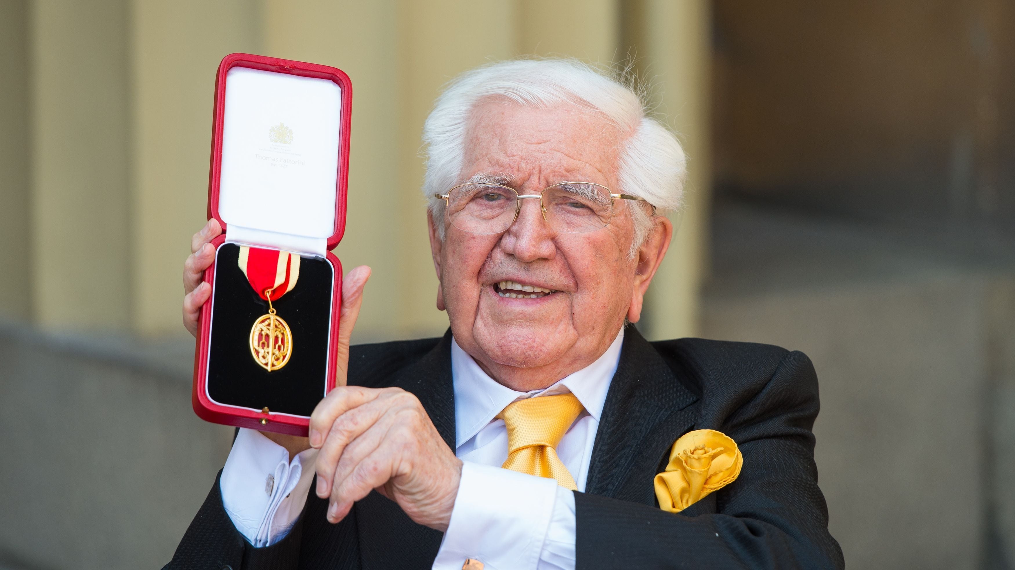Sir Jack Petchey died on Thursday
