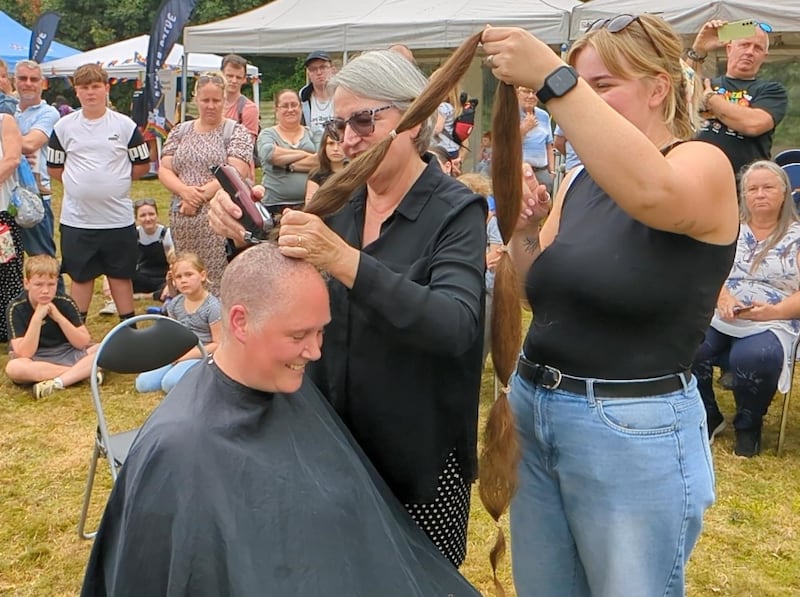 Ruth Tripp donated 67 inches of hair to The Little Princess Trust (LPT/handout)