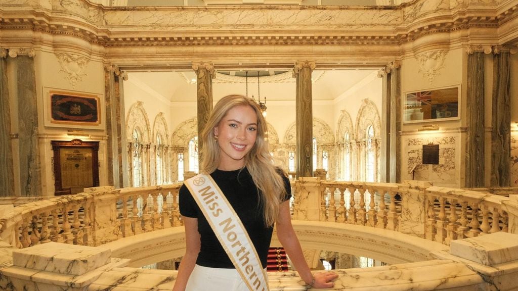 Newly crowned Miss Northern Ireland, Hannah Johns
