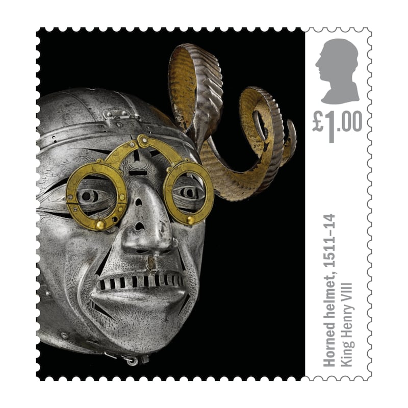 One of the Royal Armouries stamps