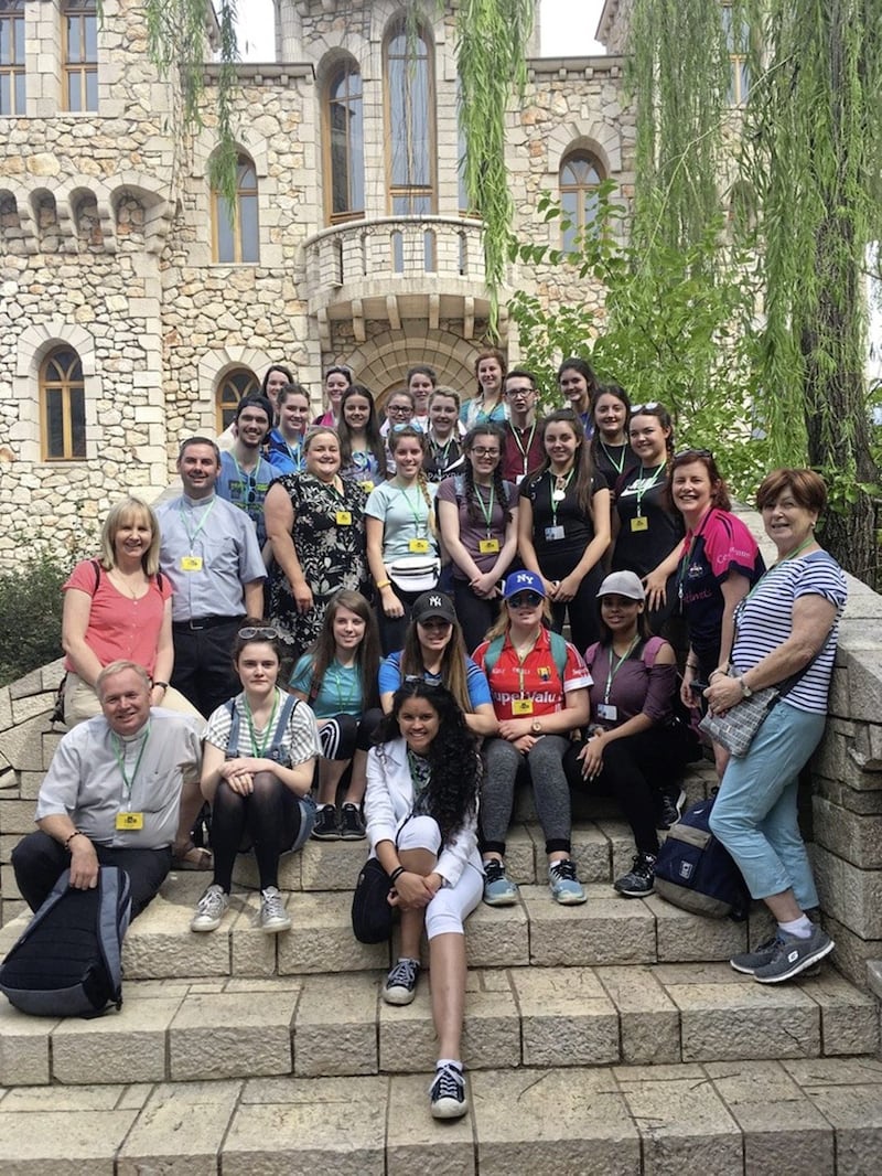 More than 20 students, staff and parents from Holy Trinity College, Cookstown and St Patrick&#39;s Academy, Dungannon made the pilgrimage to Medjugorje 