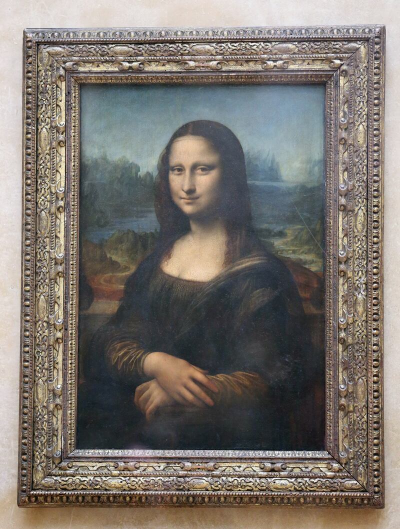 Leonardo Da Vinci’s world-famous Mona Lisa