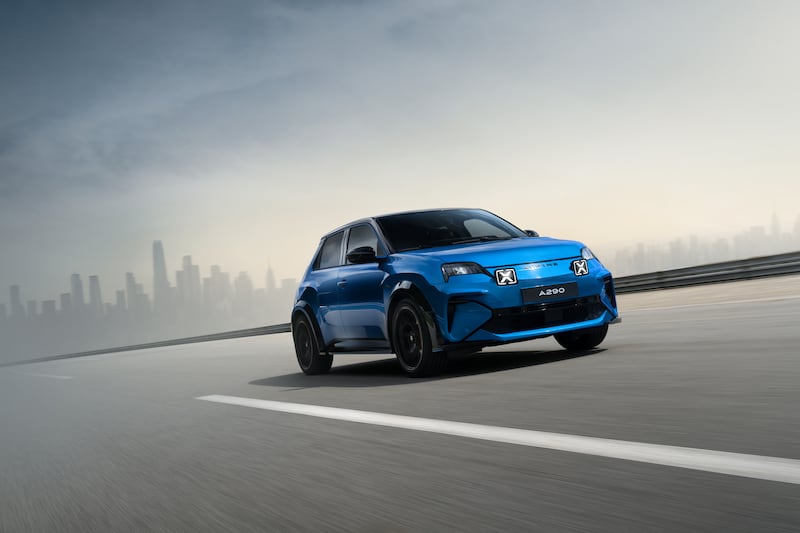 Alpine has revealed its new A290 electric hot hatch