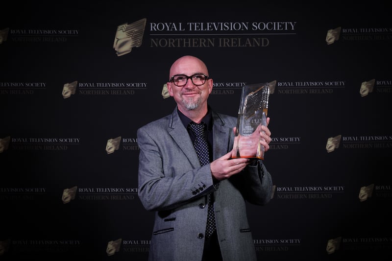 RTS NI Awards 2024 - Hidden Hero Winner Gerard Strattan