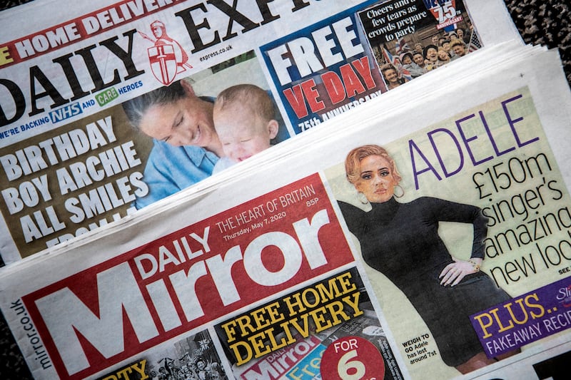 Newspaper group Reach said its print newspapers were proving to be resilient