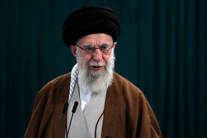 Iranian Supreme Leader Ayatollah Ali Khamenei (AP Photo/Vahid Salemi, File)