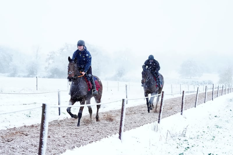 Wintry conditions have been seen across the UK