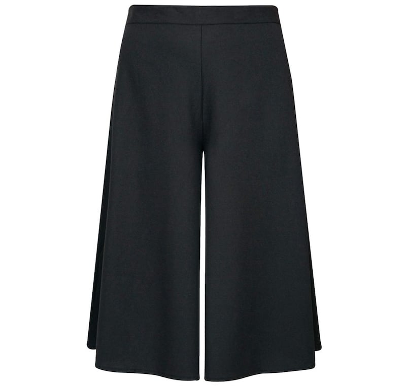 Yours Clothing Black Wide Leg Culottes, &pound;26.99 