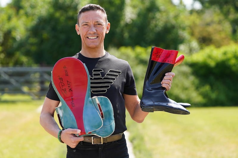 Frankie Dettori racing memorabilia sale