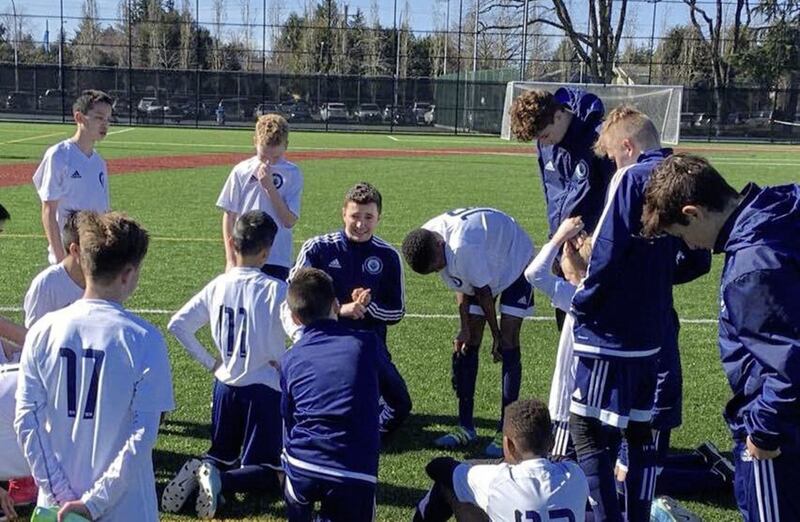 Jonathan O&#39;Neill is back home for a whirlwind tour of the north with his Vancouver Whitecaps U17 team 