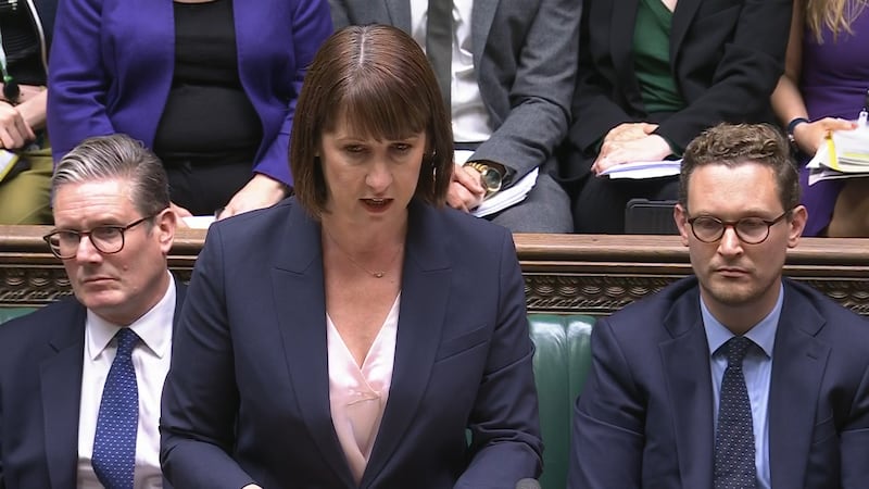 Chancellor Rachel Reeves making a statement in the House of Commons