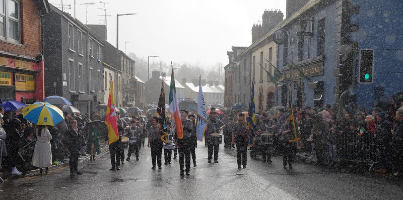 Heavy Showers doesn't deter the big crowds at St Patrick's Day Parade


 Armagh  Ireland
17 March 2024
CREDIT: LiamMcArdle.com