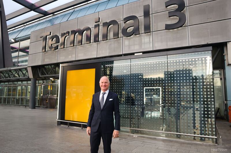 Heathrow CEO Thomas Woldbye