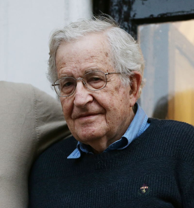 Linguist Noam Chomsky 