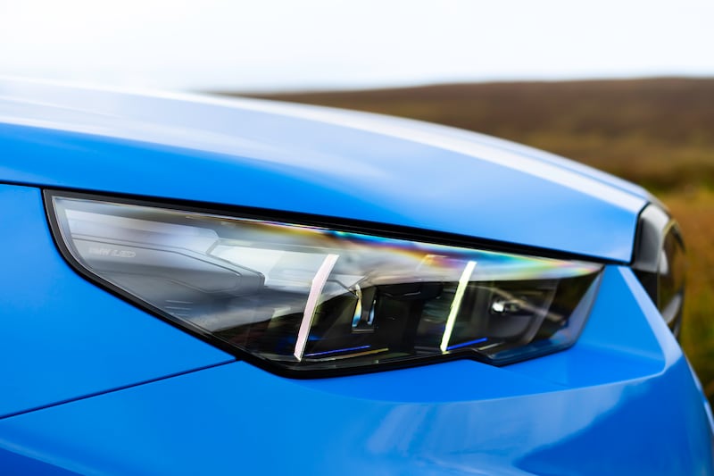 The main headlights give the M5 a distinctive ‘face’