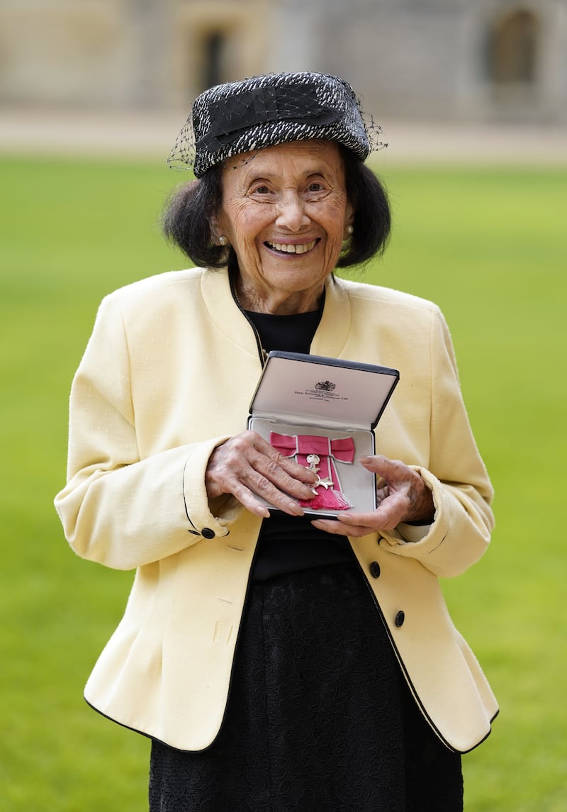 Holocaust survivor Lily Ebert was made an MBE