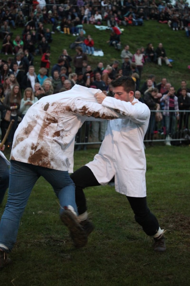 The shin-kicking championships.