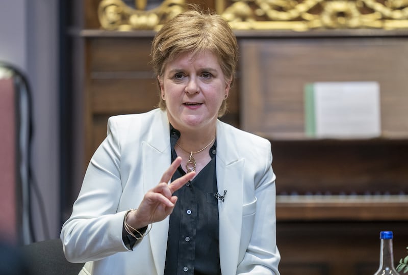 Former first minister Nicola Sturgeon