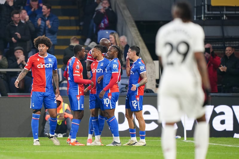 Manchester United were hammered on their last visit to Palace