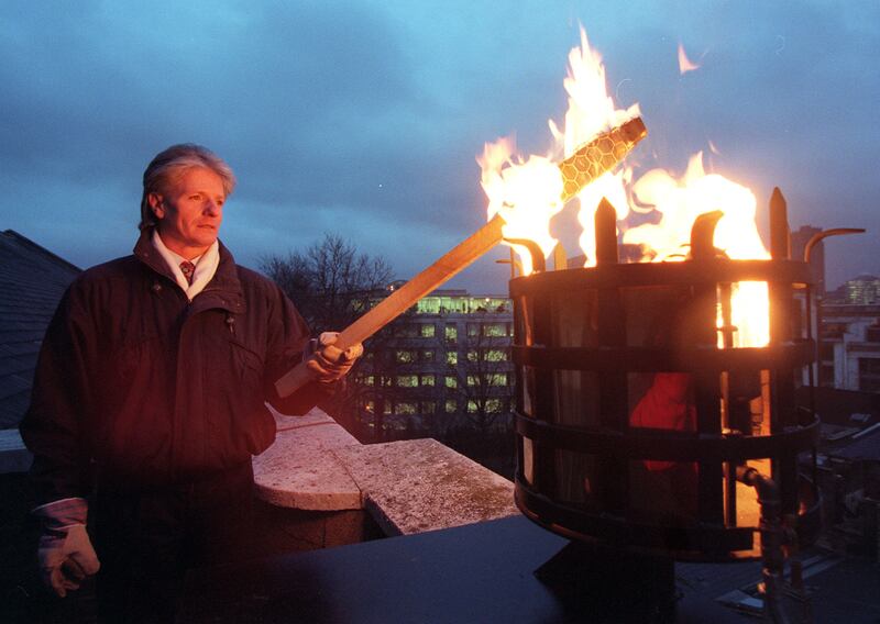 Bruno Peek staged the Millennium Beacon project