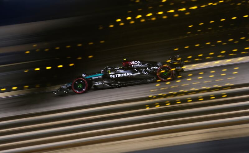 Lewis Hamilton admitted he was surprised to be on top of the time sheets in Bahrain