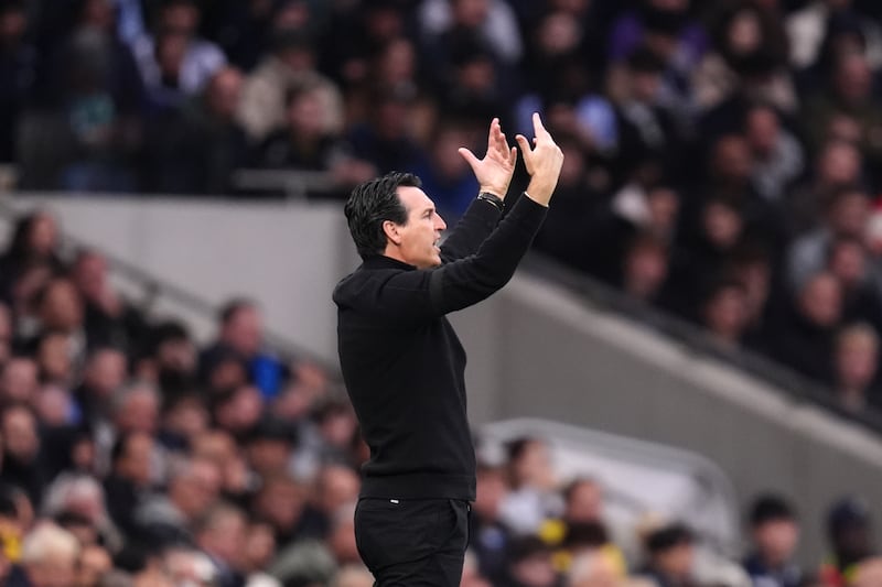 Sunday’s defeat was the second in a week for Unai Emery’s Villa