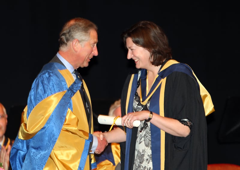 The King conferred Fellowship of the Royal College of Music on Sarah Connolly