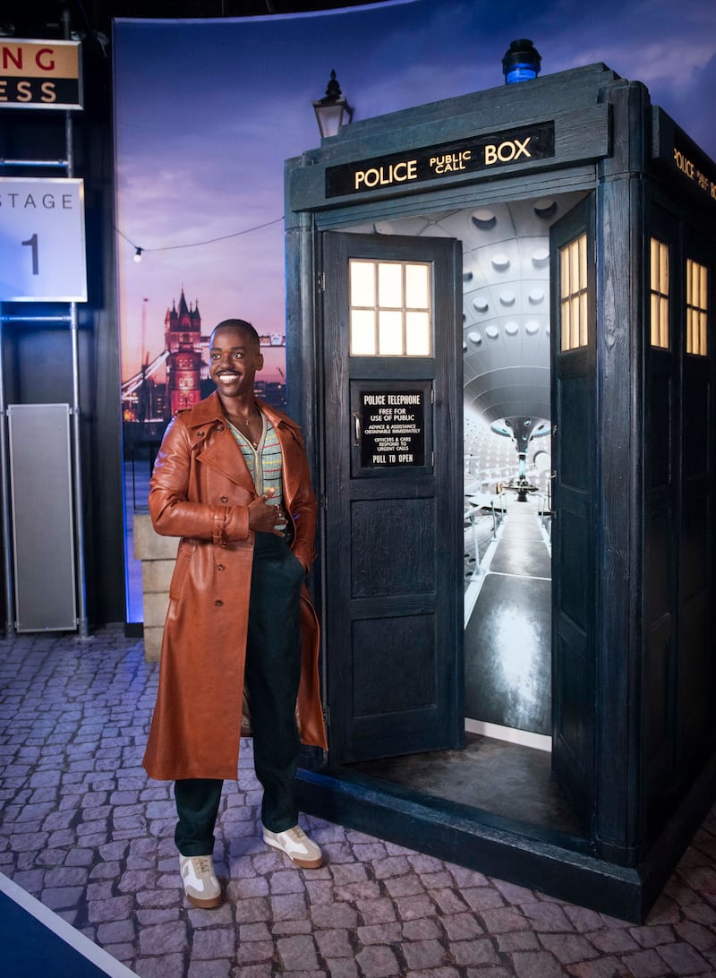 The Tardis has landed in Madame Tussauds London (CREDIT)