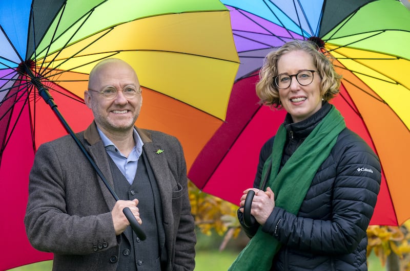 Scottish Green co-leaders Patrick Harvie and Lorna Slater have said the party aims to stand more candidates than before