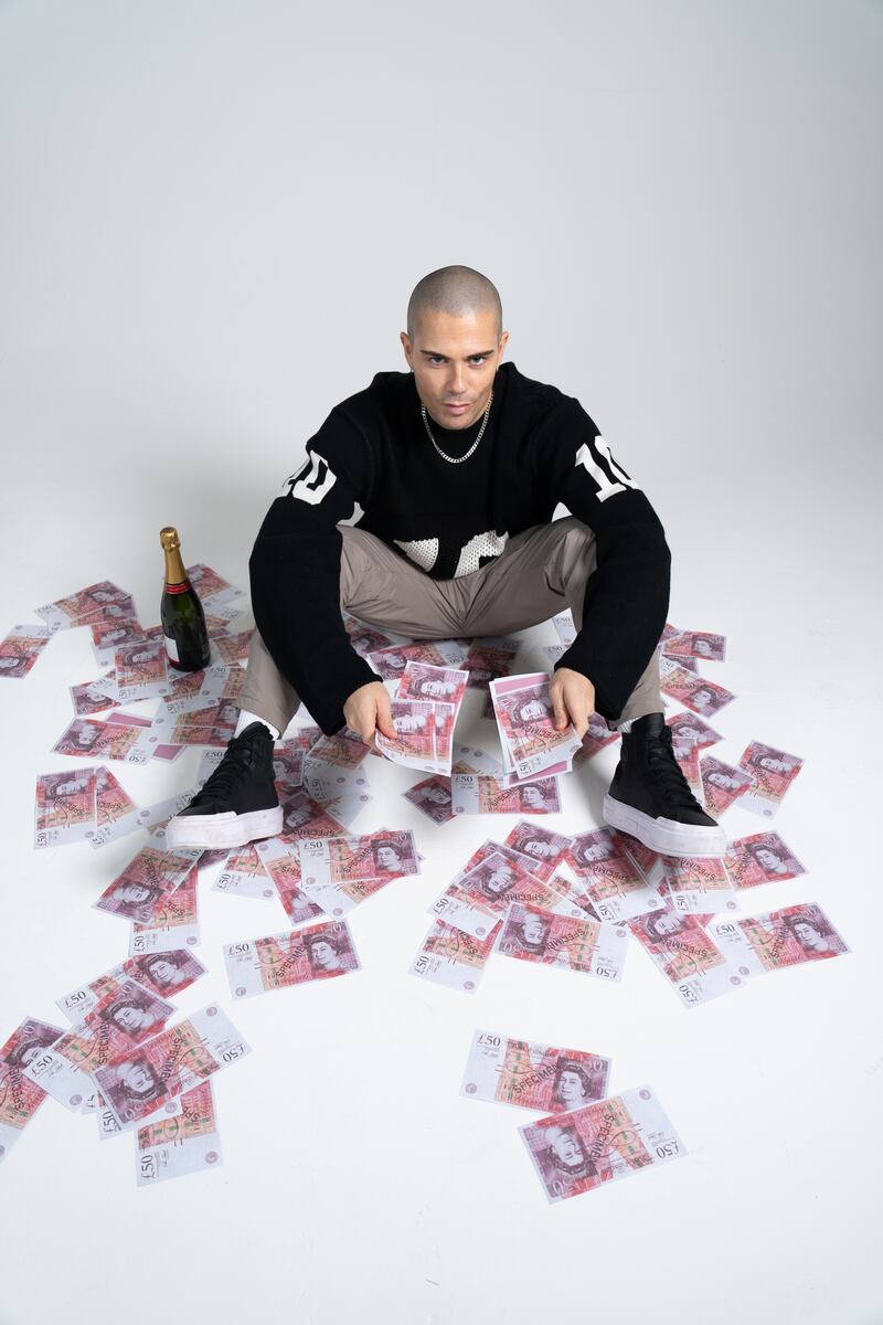 Max George said it felt as if he “won the lottery” starring in Mellor’s play.