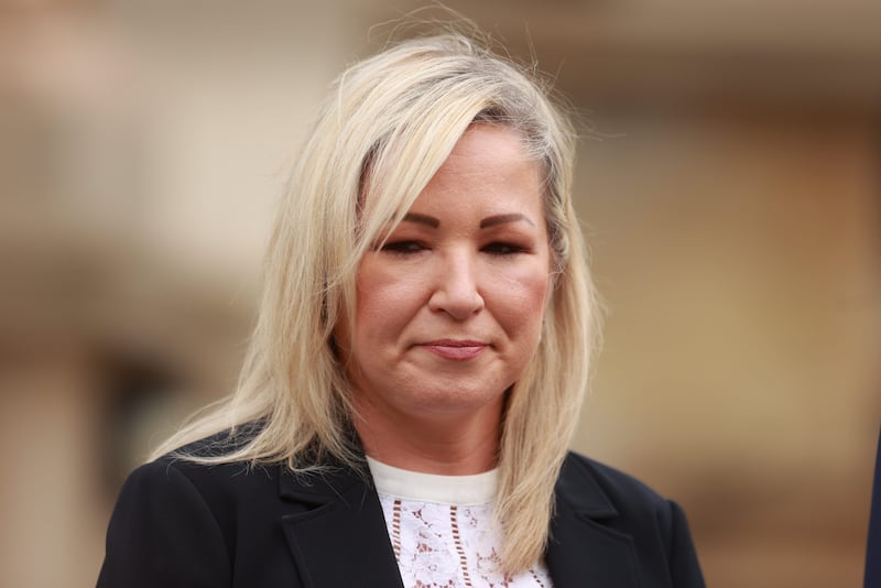 First Minister Michelle O’Neill said Mr Murphy was looking forward to getting back to work