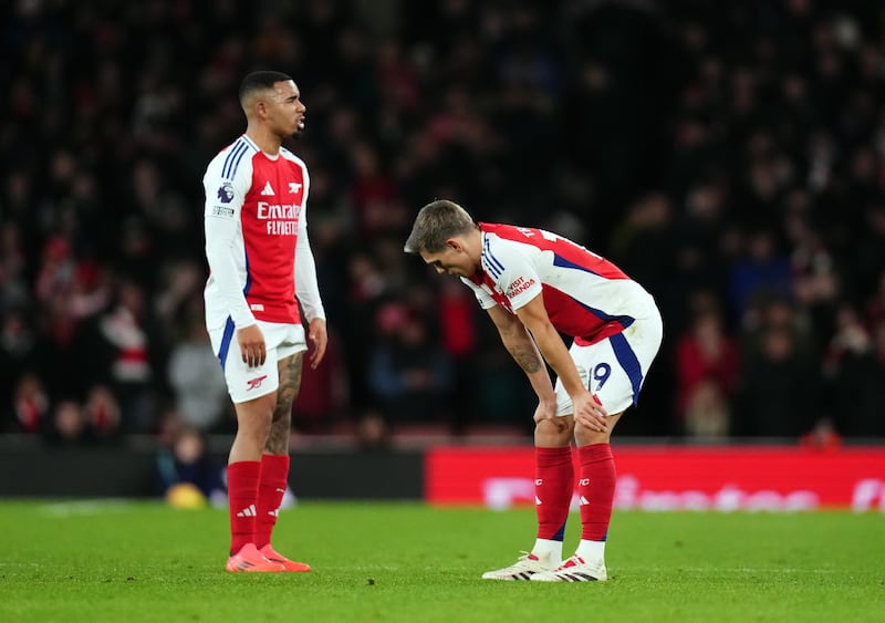 It was a frustrating afternoon for Arsenal