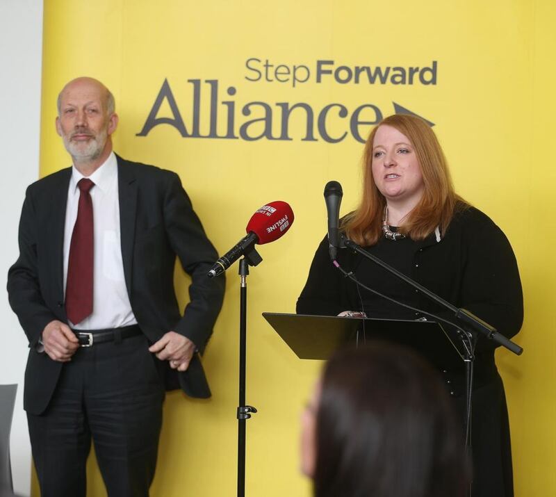 Naomi Long took over as Alliance Party leader in 2016 when David Ford stepped aside 