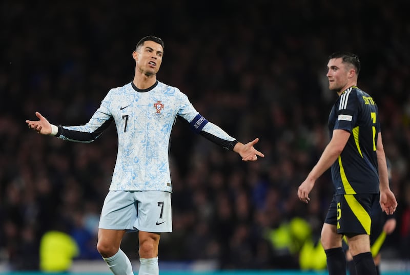 Scotland held Cristiano Ronaldo’s Portugal last time out