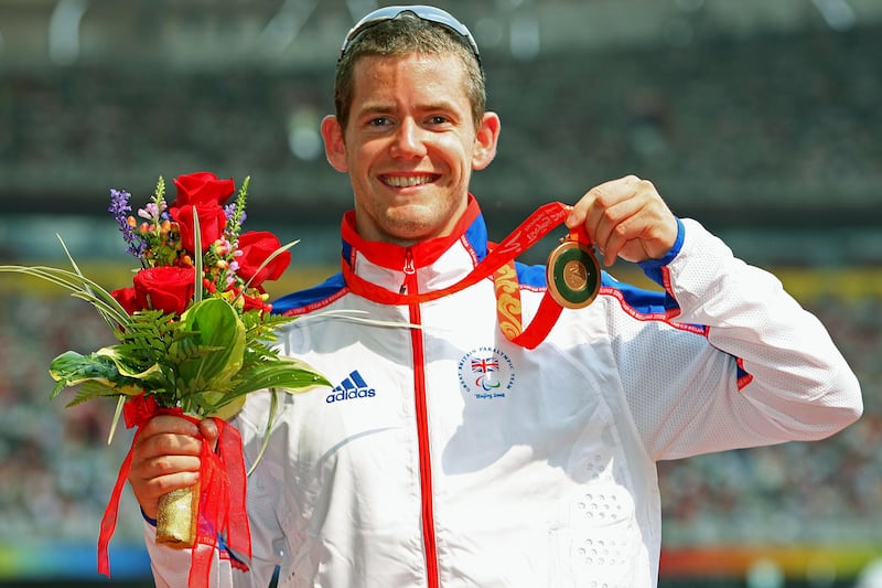 John McFall won a bronze medal in the 100m at the Beijing 2008 Paralympic Games