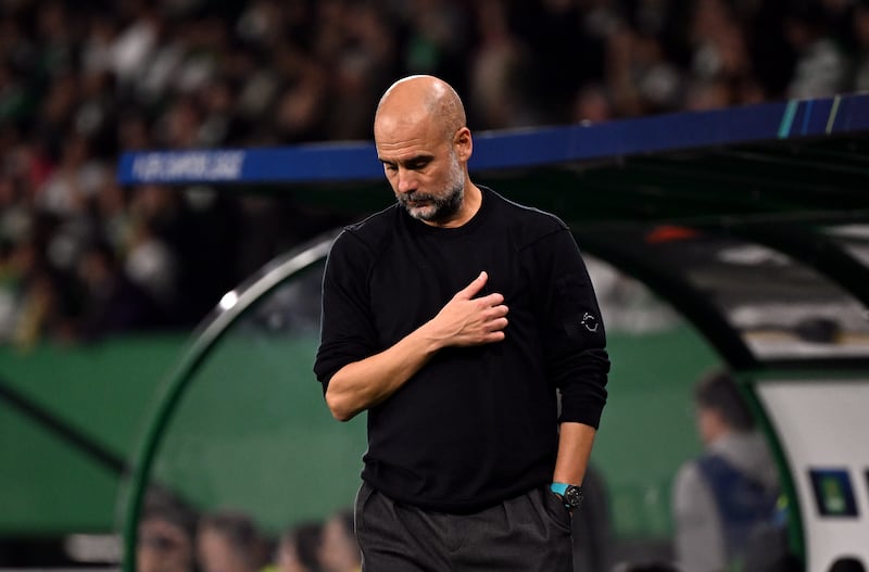 Pep Guardiola felt Manchester City’s performance was much-improved despite the scoreline