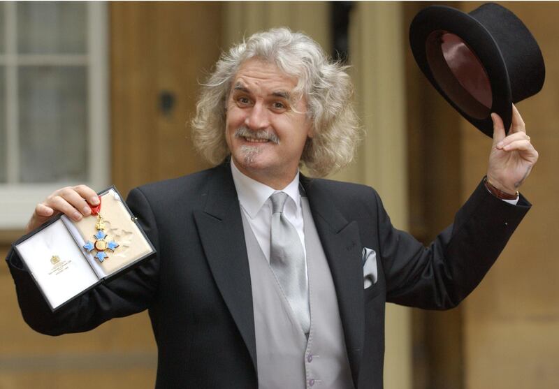 Godley refers to Billy Connolly as a ‘hero’