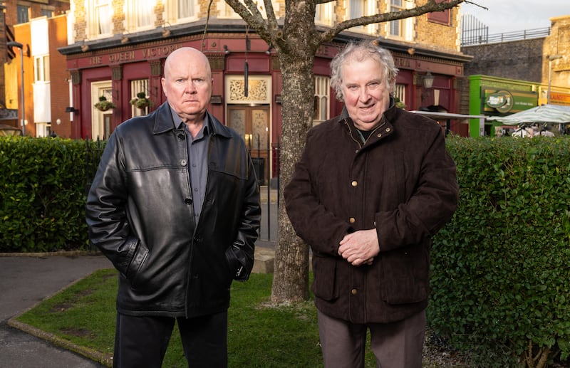 Nigel Bates will be reunited with childhood best friend Phil Mitchell on Christmas Day