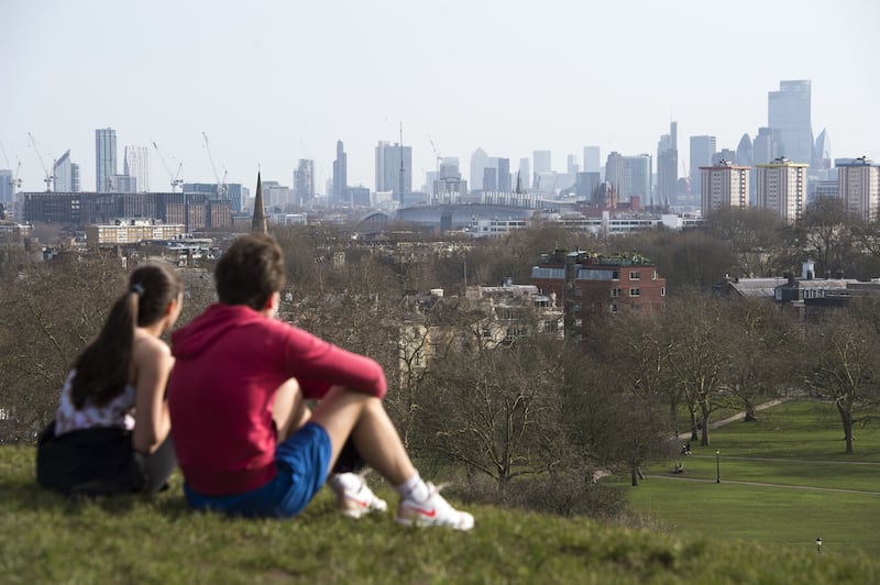 London was identified as the most popular staycation destination in the American Express survey