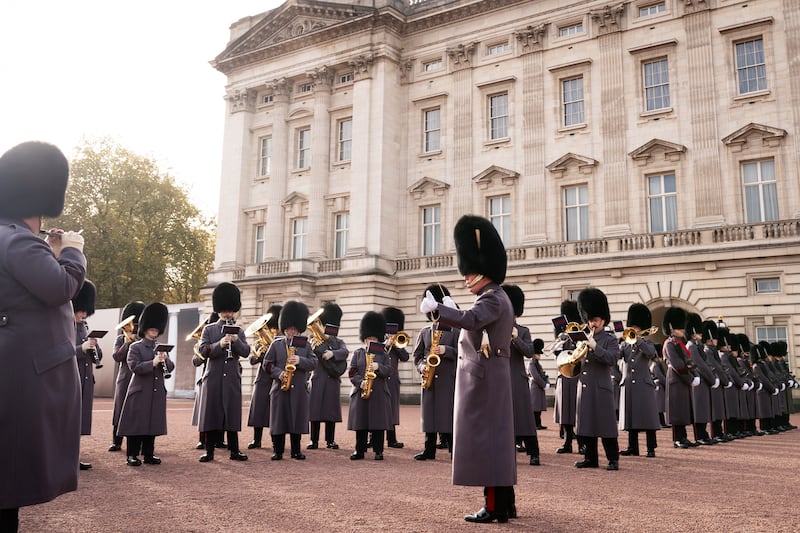 The band played a medley of hits from films and musicals