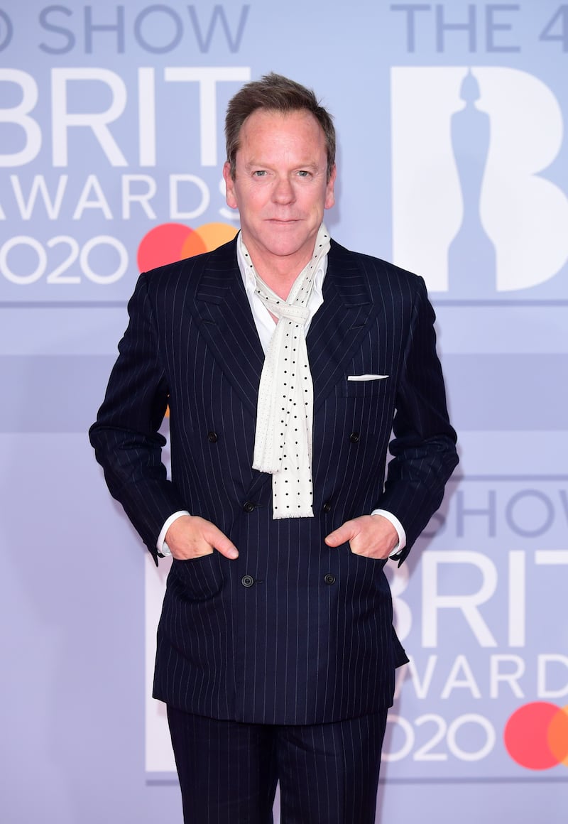 Kiefer Sutherland paid tribute to his father