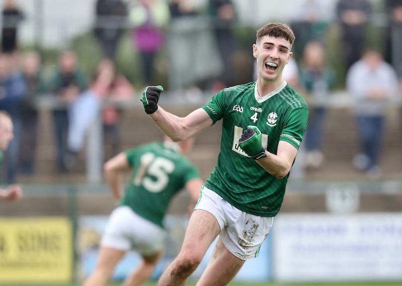 Shane McGrogan is one of seven McGrogans on the current Newbridge squad from three different sets of brothers, which is typical of the club's DNA. Picture: Margaret McLaughlin