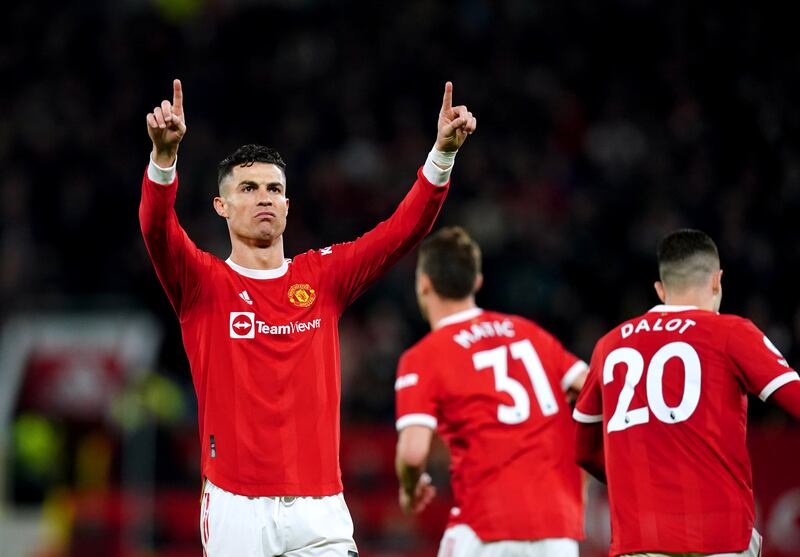 Cristiano Ronaldo scored 145 goals for Manchester United across two spells at Old Trafford